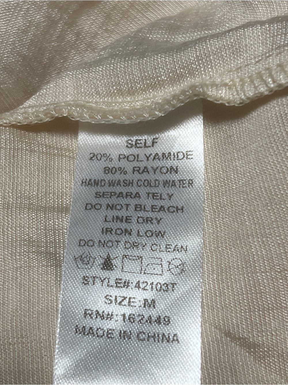 Women's Cream Cropped Utility Shirt - Picture 7 of 8